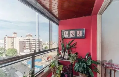 Apartamento 3 dorms e 1 vaga à venda rua lucas de oliveira, petrópolis - porto a