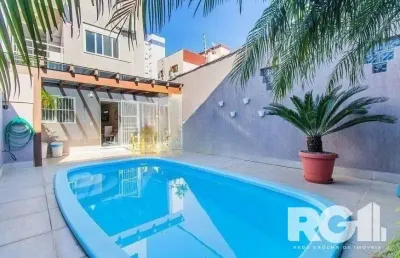 Casa com piscina, 3 quartos, 204m² na rua leite de castro,  jardim itu sabará