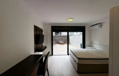 Apartamento garden de 54m², 1 dormitório, 1 vaga - mont serrat