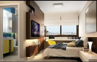 Apartamento para venda - 64.5m², 2 dormitórios, sendo 1 suites, 1 vaga - centro
