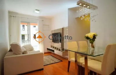 Apartamento para alugar com 59m², 2 quartos e 1 vaga