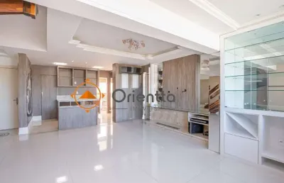 Imobiliária orientta aluga cobertura com 246m², 3 dormitórios, 1 suíte, 3 vagas