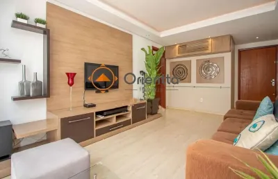 Apartamento mobiliado, com 108m², dormitórios e 1 vaga no higienópolis para alug