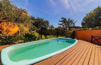 Casa de 3 dormitórios, no bairro ponta grossa - porto alegre