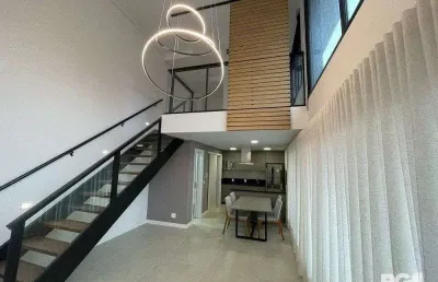 Apartamento 1 dormitório a venda  duplex, com 2 vagas