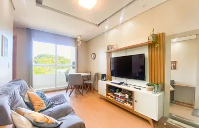 Apartamento / 2 quartos / sacada e churrasqueira / 1 vaga / santa fé / porto ale