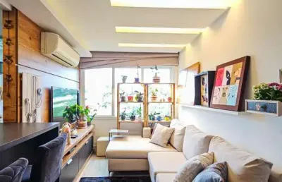 Excelente apartamento com dois sendo suite , duas vagas ,semi mobiliado