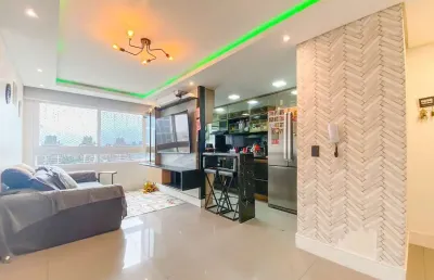 Apartamento / 2 quartos / 1 suíte / 1 vaga / são sebastião / porto alegre / rs