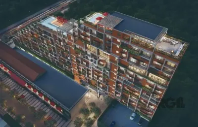 Lindo loft em construção no bairro floresta com uma grande infra