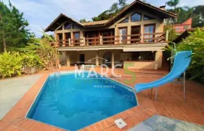 Casa em condomínio fechado com 5 quartos para alugar na avenida bartira, arujázinho i, ii e iii, arujá, 500 m2 por r$ 11.000