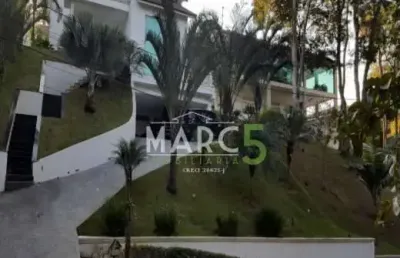 Casa em condomínio fechado com 6 quartos para alugar na alameda galáxia, novo horizonte hills i e ii, arujá, 950 m2 por r$ 35.000
