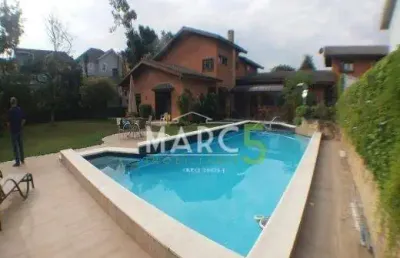 Casa em condomínio fechado com 6 quartos à venda na rua espinélio, arujá 5, arujá, 680 m2 por r$ 6.800.000