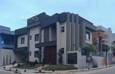 Casa em condomínio fechado com 4 quartos à venda no residencial colinas, caçapava , 340 m2 por r$ 1.990.000