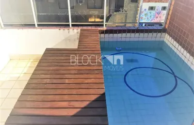 Recreio dos bandeirantes | cobertura 2 quartos, sendo 1 suite