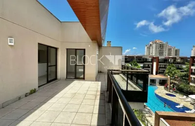 Recreio dos bandeirantes | cobertura 4 quartos, sendo 2 suites