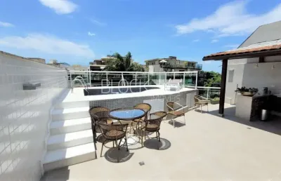 Recreio dos bandeirantes | cobertura 4 quartos, sendo 2 suites