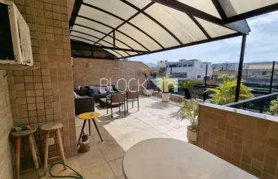 Recreio dos bandeirantes | cobertura 3 quartos, sendo 3 suites