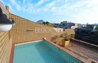 Recreio dos bandeirantes | cobertura 4 quartos, sendo 3 suites