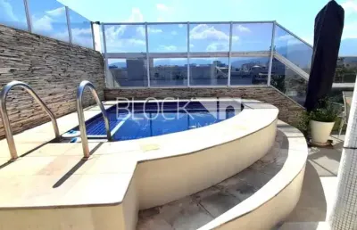 Recreio dos bandeirantes | cobertura 3 quartos, sendo 3 suites