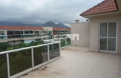 Recreio dos bandeirantes | cobertura 3 quartos, sendo 3 suites