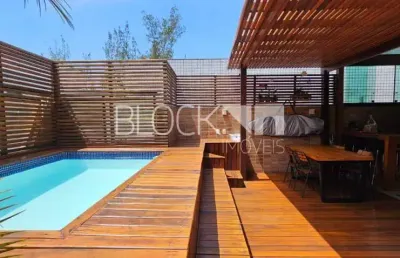 Recreio dos bandeirantes | cobertura 2 quartos, sendo 1 suite