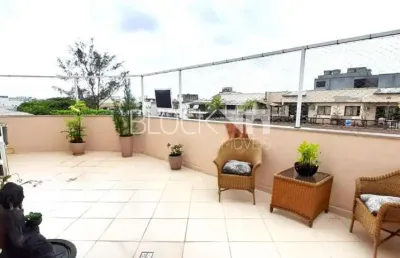 Recreio dos bandeirantes | cobertura 4 quartos, sendo 2 suites