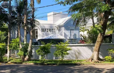 Recreio dos bandeirantes | casa de condomínio 8 quartos, sendo 4 suites