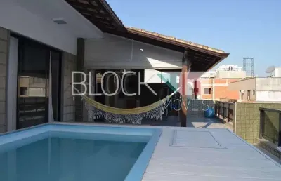 Recreio dos bandeirantes | cobertura 2 quartos, sendo 1 suite