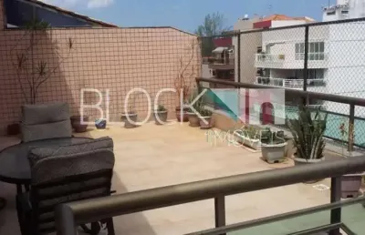 Recreio dos bandeirantes | cobertura 4 quartos, sendo 2 suites