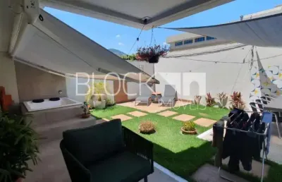 Recreio dos bandeirantes | apartamento garden 2 quartos, sendo 1 suite