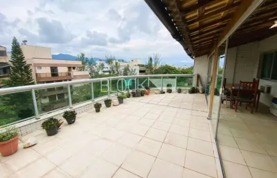 Recreio dos bandeirantes | cobertura 4 quartos, sendo 3 suites
