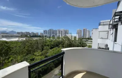 Recreio dos bandeirantes | cobertura 2 quartos, sendo 1 suite