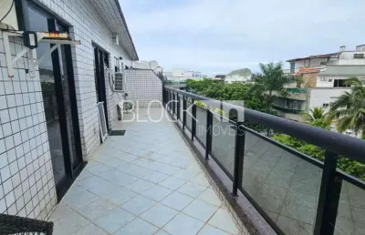 Recreio dos bandeirantes | cobertura 3 quartos, sendo 1 suite