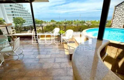 Barra da tijuca | cobertura 5 quartos, sendo 2 suites