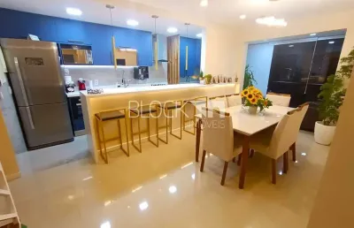 Cobertura com 3 quartos sendo 2 suítes com excelente infraestrutura