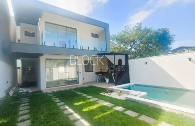 Vargem pequena | casa de condomínio 4 quartos, sendo 4 suites