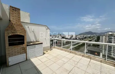Recreio dos bandeirantes | cobertura 2 quartos, sendo 1 suite