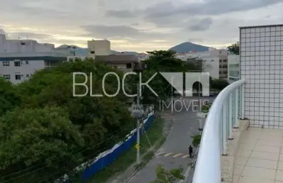 Recreio dos bandeirantes | cobertura 4 quartos, sendo 2 suites