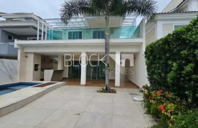 Recreio dos bandeirantes | casa de condomínio 5 quartos, sendo 4 suites