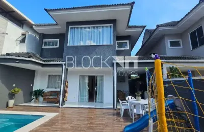 Vargem pequena | casa de condomínio 4 quartos, sendo 4 suites