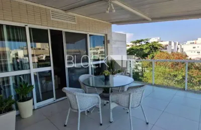 Recreio dos bandeirantes | cobertura 4 quartos, sendo 4 suites