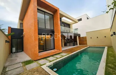 Barra da tijuca | casa de condomínio 5 quartos, sendo 5 suites
