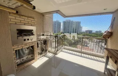 Recreio dos bandeirantes | apartamento 3 quartos, sendo 2 suites