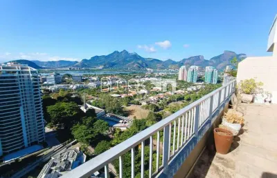 Barra da tijuca | cobertura 2 quartos, sendo 1 suite