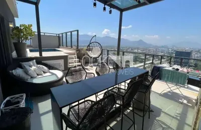 Recreio dos bandeirantes | cobertura 4 quartos, sendo 2 suites