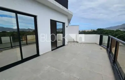 Recreio dos bandeirantes | cobertura 3 quartos, sendo 3 suites