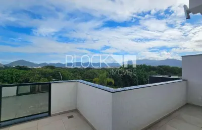Recreio dos bandeirantes | cobertura 3 quartos, sendo 3 suites