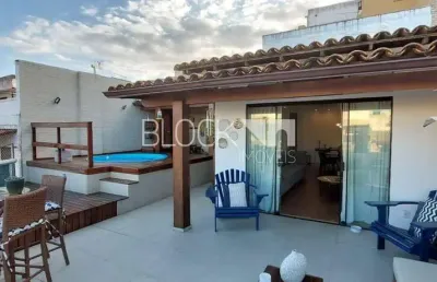 Recreio dos bandeirantes | cobertura 3 quartos, sendo 2 suites