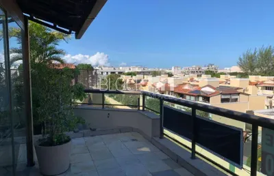 Recreio dos bandeirantes | cobertura 4 quartos, sendo 1 suite