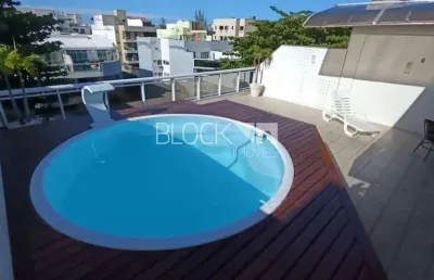 Recreio dos bandeirantes | cobertura 5 quartos, sendo 5 suites